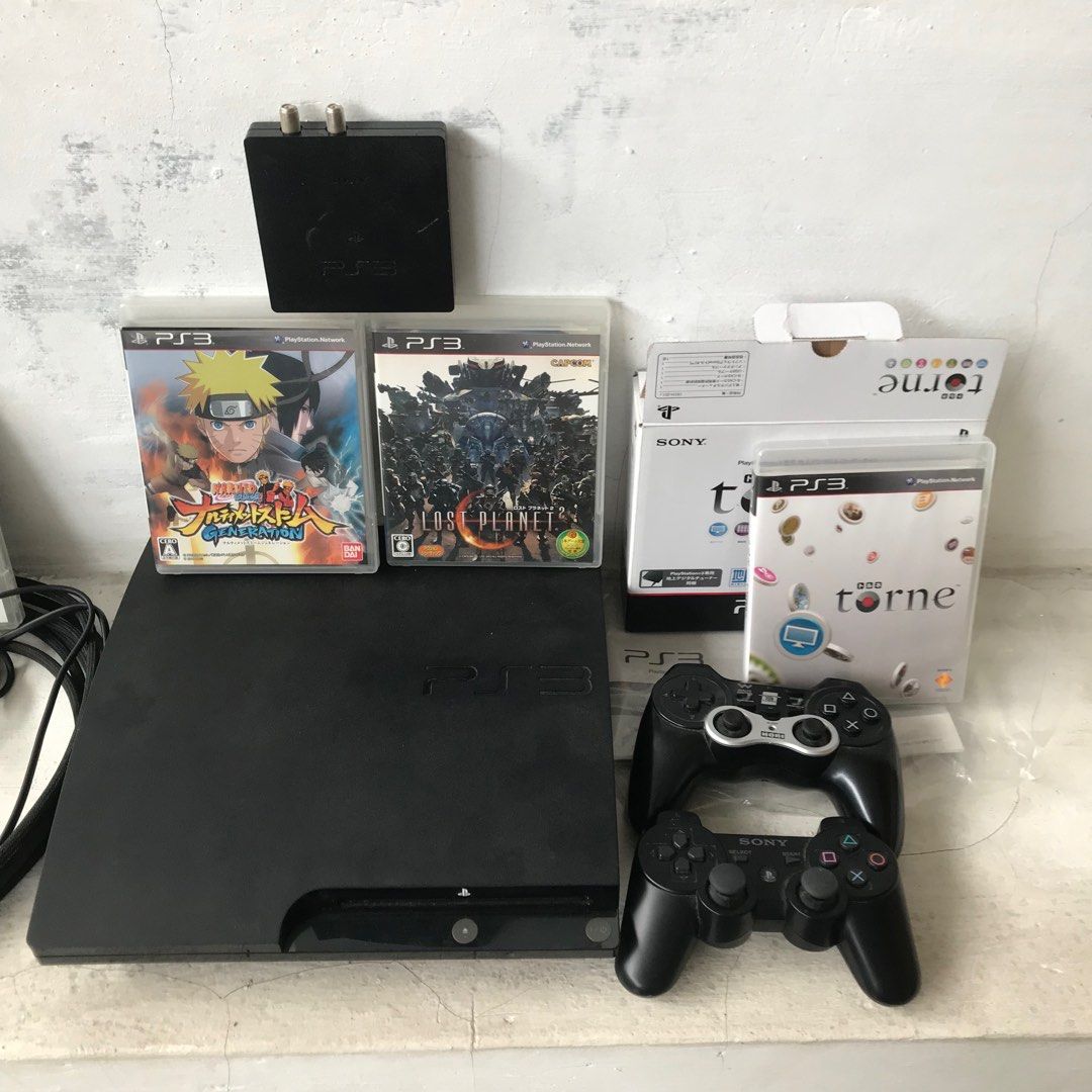 Playstation 3 SONY PlayStation 3 PS3 CECH-2500B Charcoal Black 320GB  Console Japan Mint condition Mint Condition Japan Market japan for sale  only