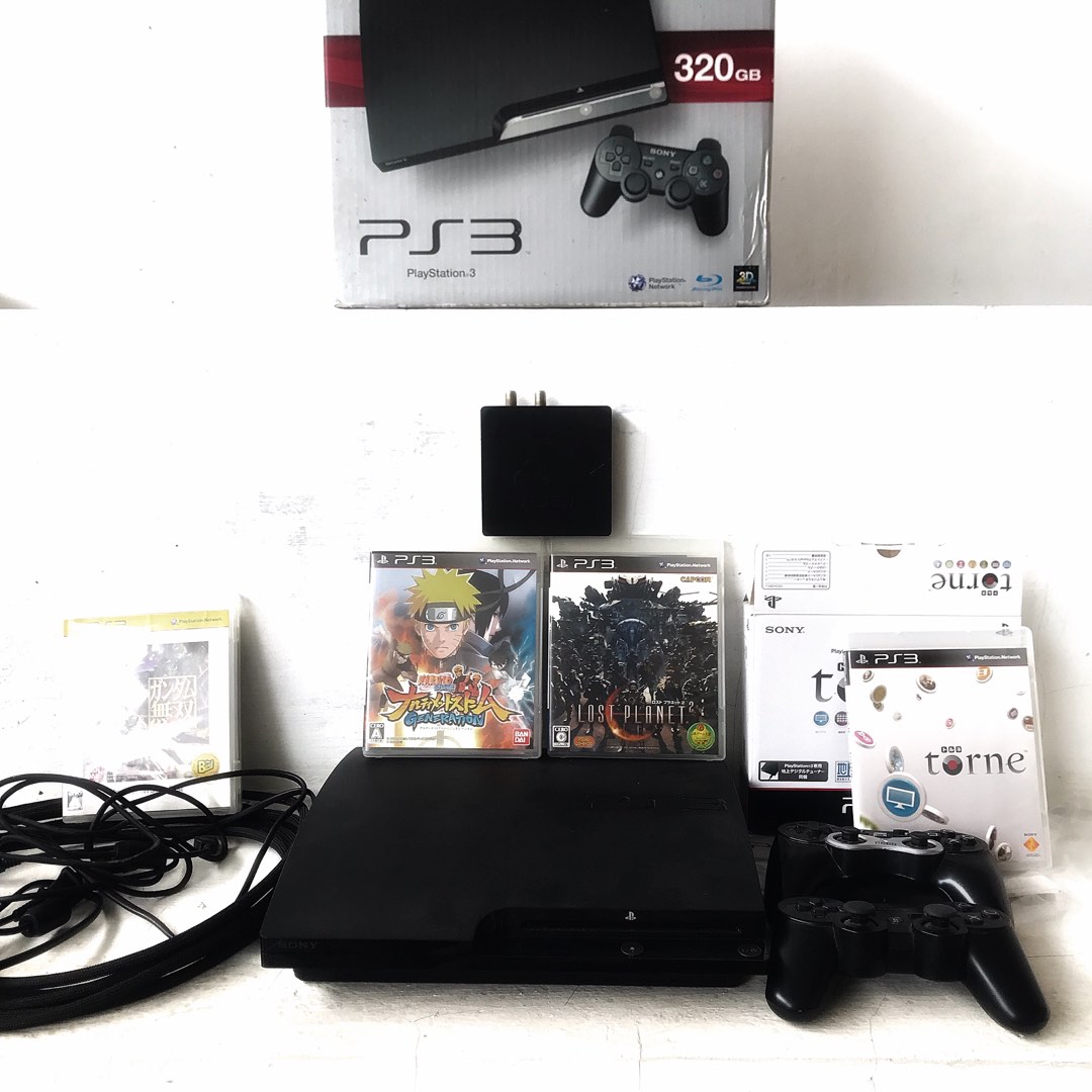 Playstation 3 SONY PlayStation 3 PS3 CECH-2500B Charcoal Black