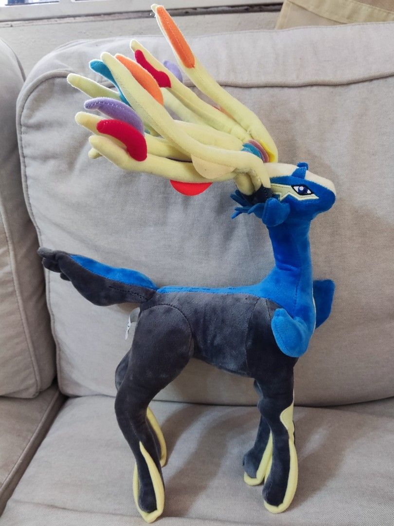 Pokemon Fit Xerneas Plush Toy Palm Size