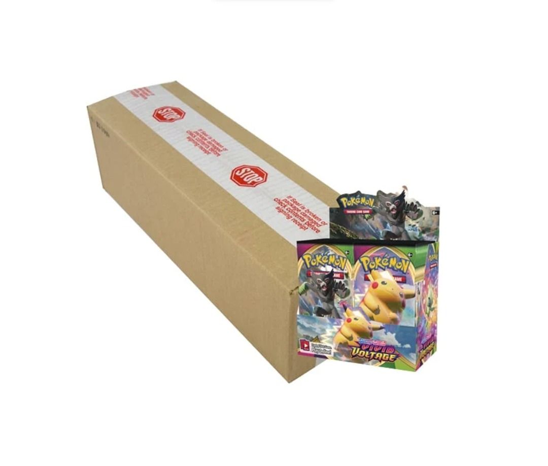 pokemon vivid voltage booster box for sale Pokemon - Sword & Shield - Vivid Voltage - Half Booster Box main image 0
