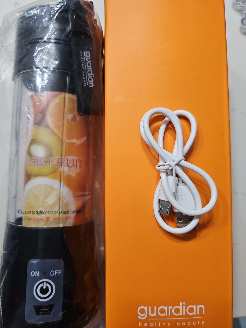 Portable usb fruit blender, TV & Home Appliances, Kitchen Appliances