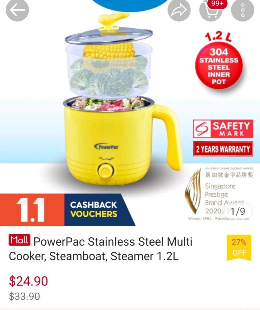 Powerpac multi cooker top how to use