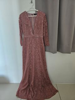 Zalora outlet long gown