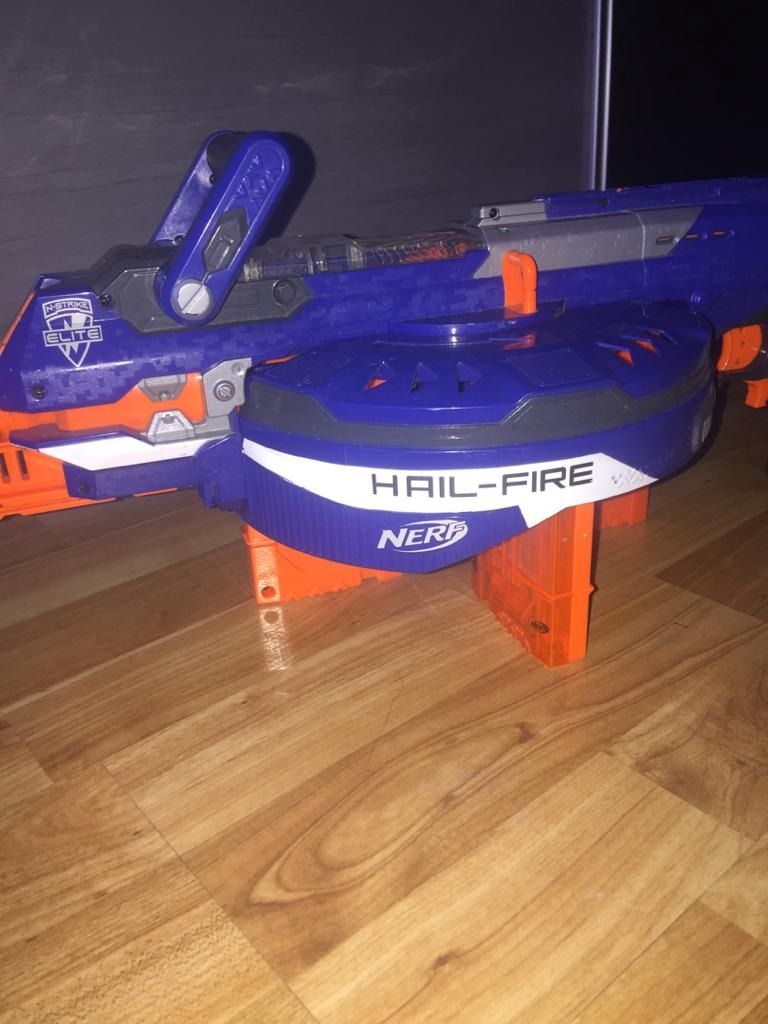 Nerf hailfire best sale walmart