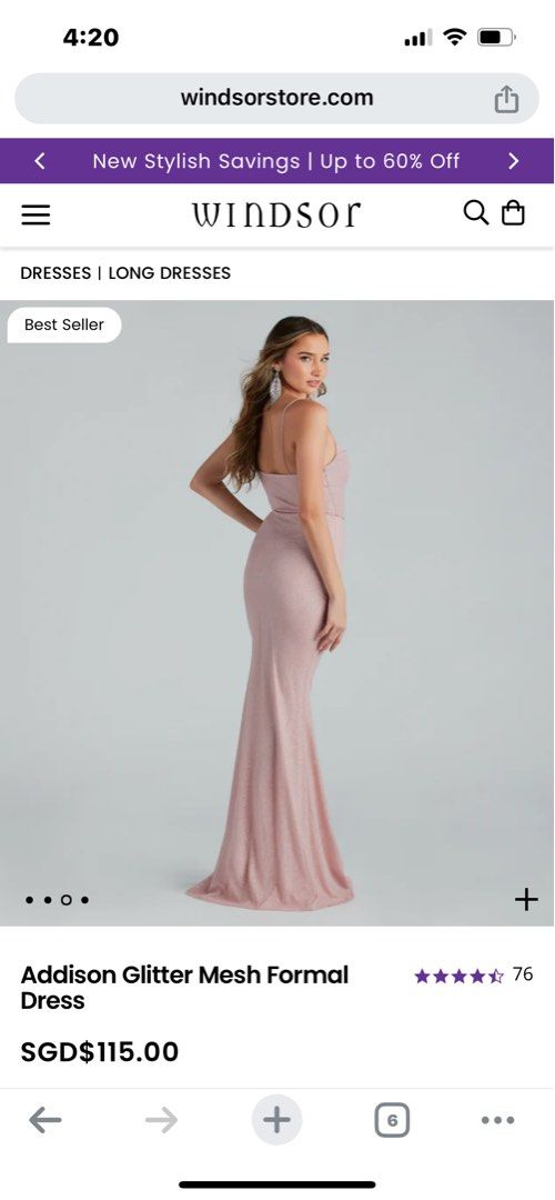 Evening dresses windsor on sale