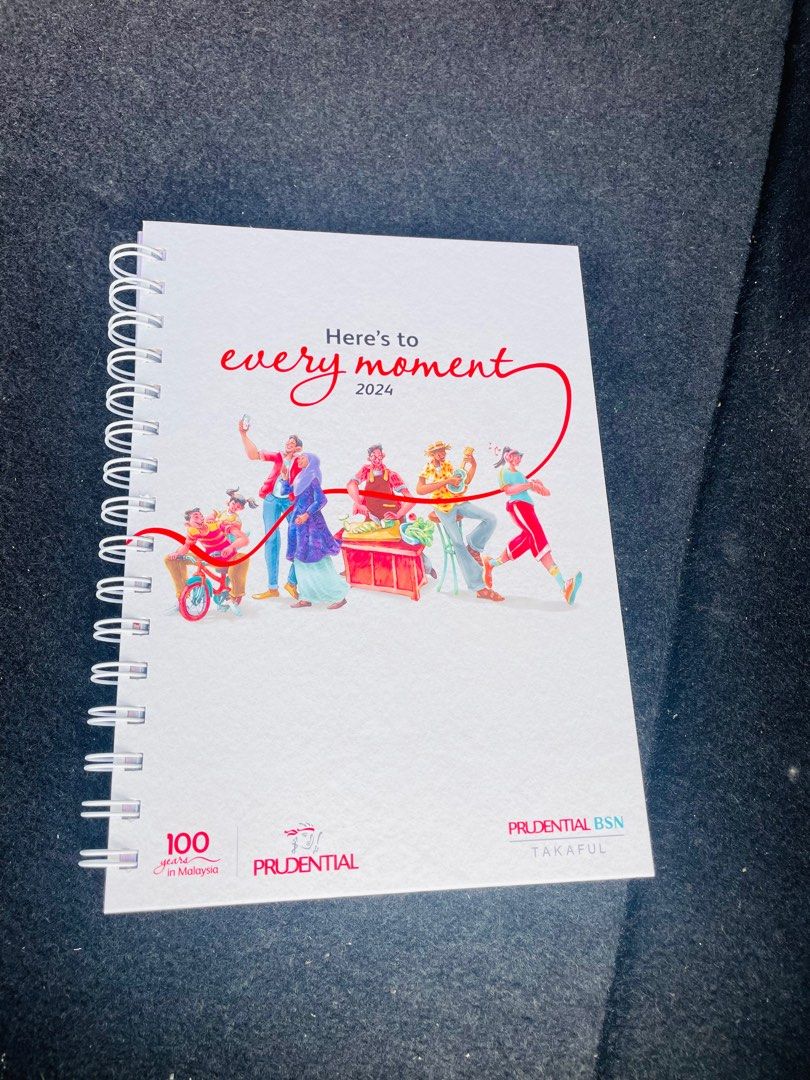 Prudential 2024 Calendar Diary Everything Else Others on Carousell