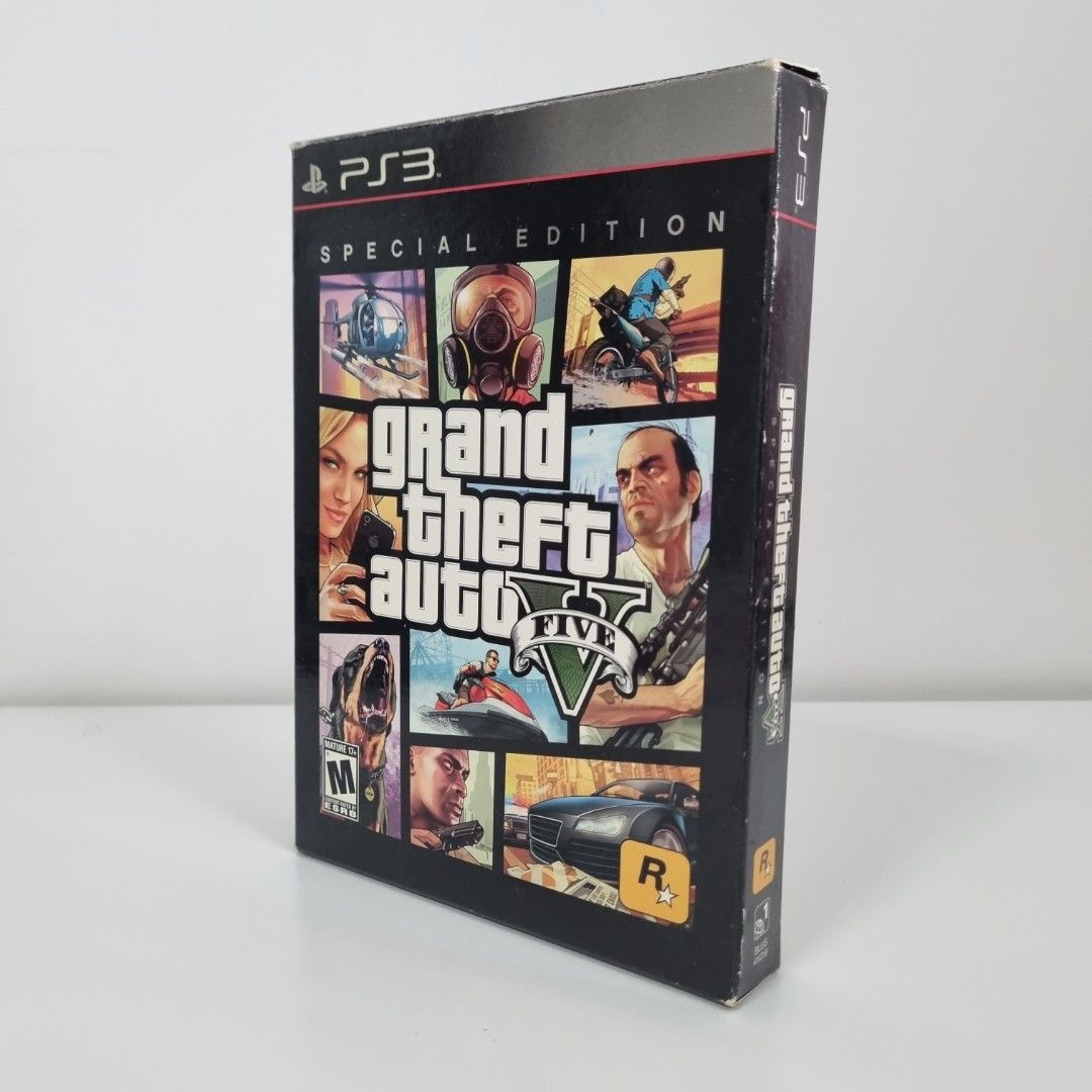 PS3 GTA V Special Edition For Playstation 3 Collectors