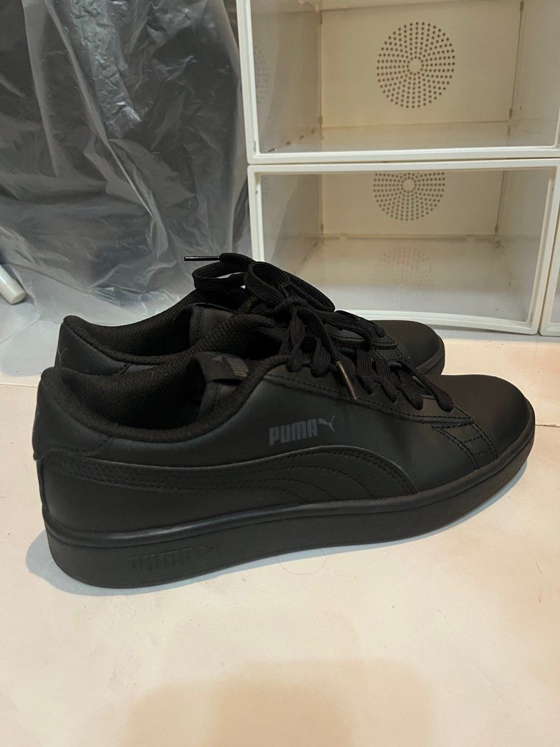 Puma Black Sneakers SoftFoam Series Women s Fashion Footwear