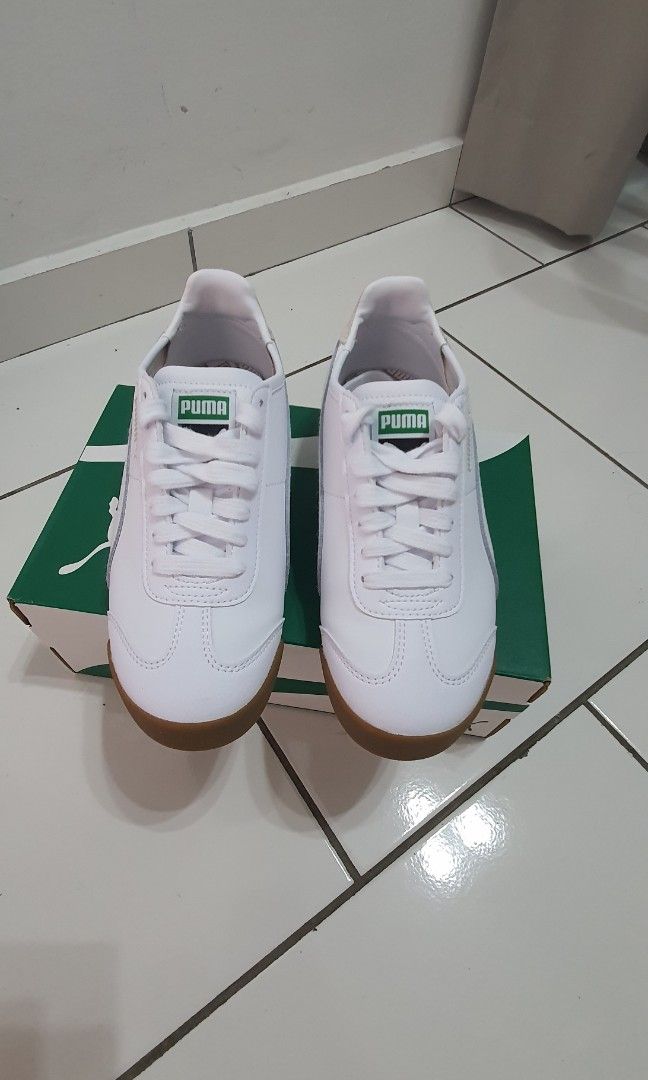 Puma roma gray hot sale