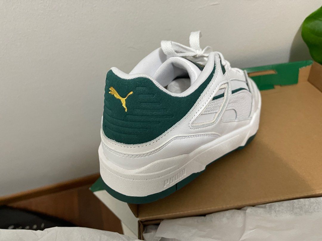 puma mens shoes green