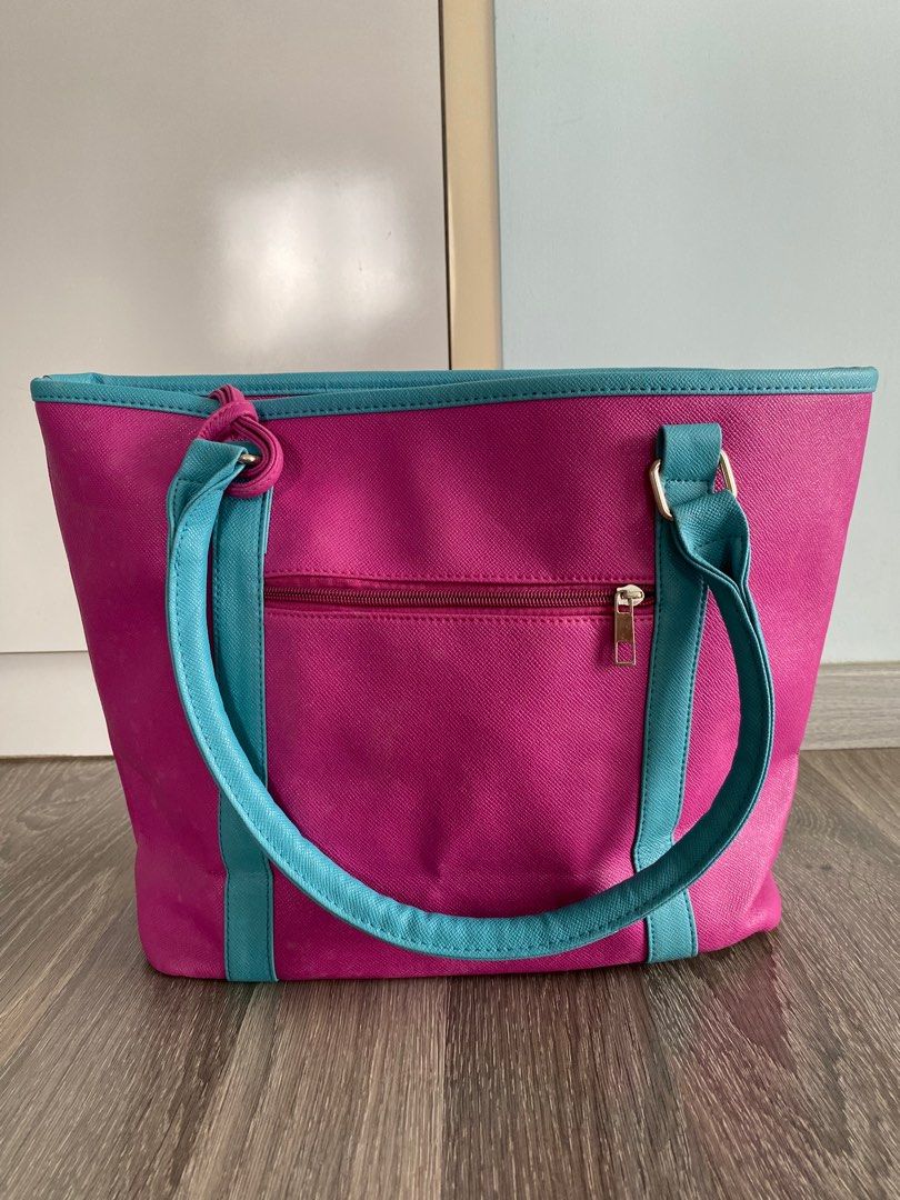 PVC woman s bag pink