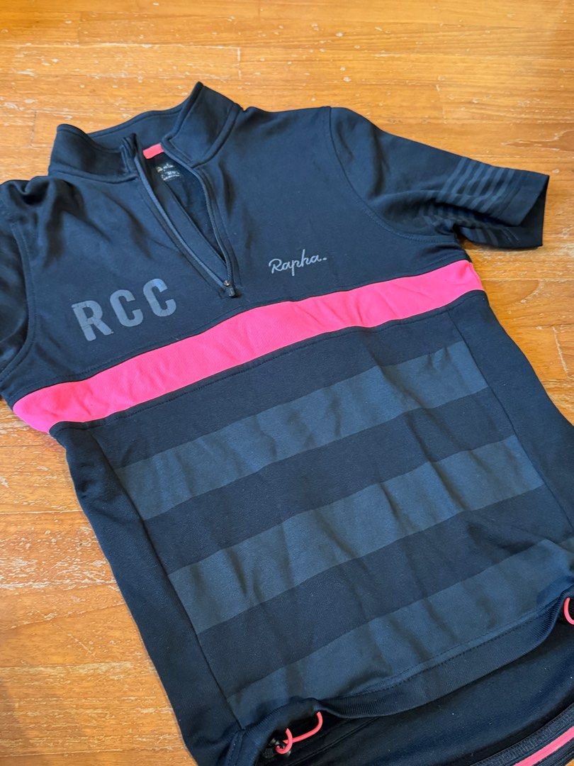 Rapha RCC jersey half zip. XS