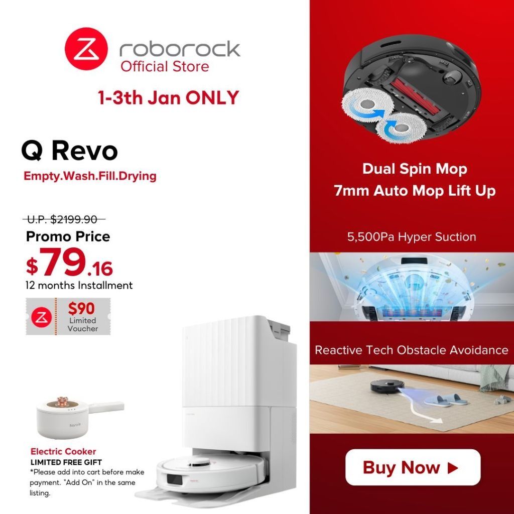 Roborock S6 Detergent - Best Price in Singapore - Jan 2024