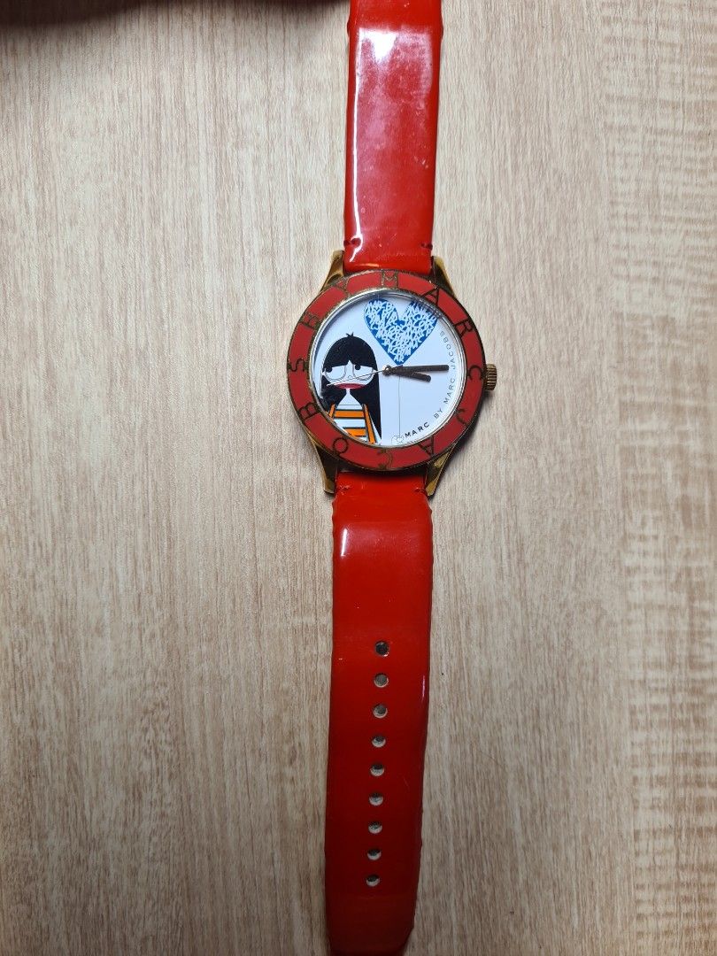 Red Watch Marc jacobs