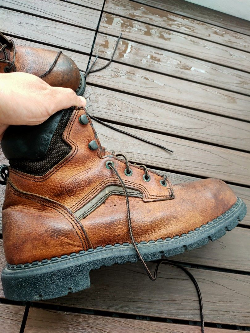 Red wing boots high top new arrivals