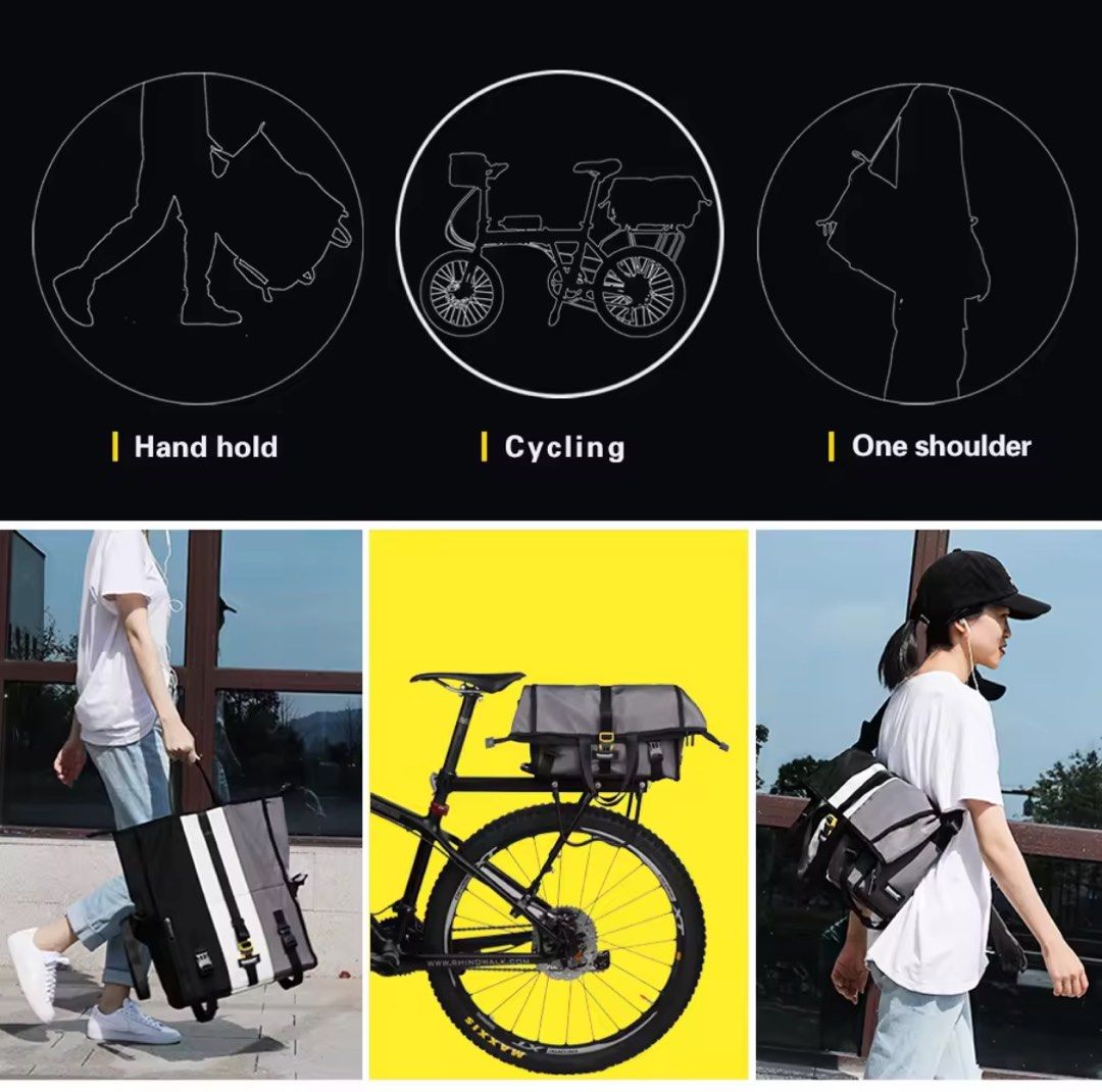 Bicycle messenger backpack hot sale