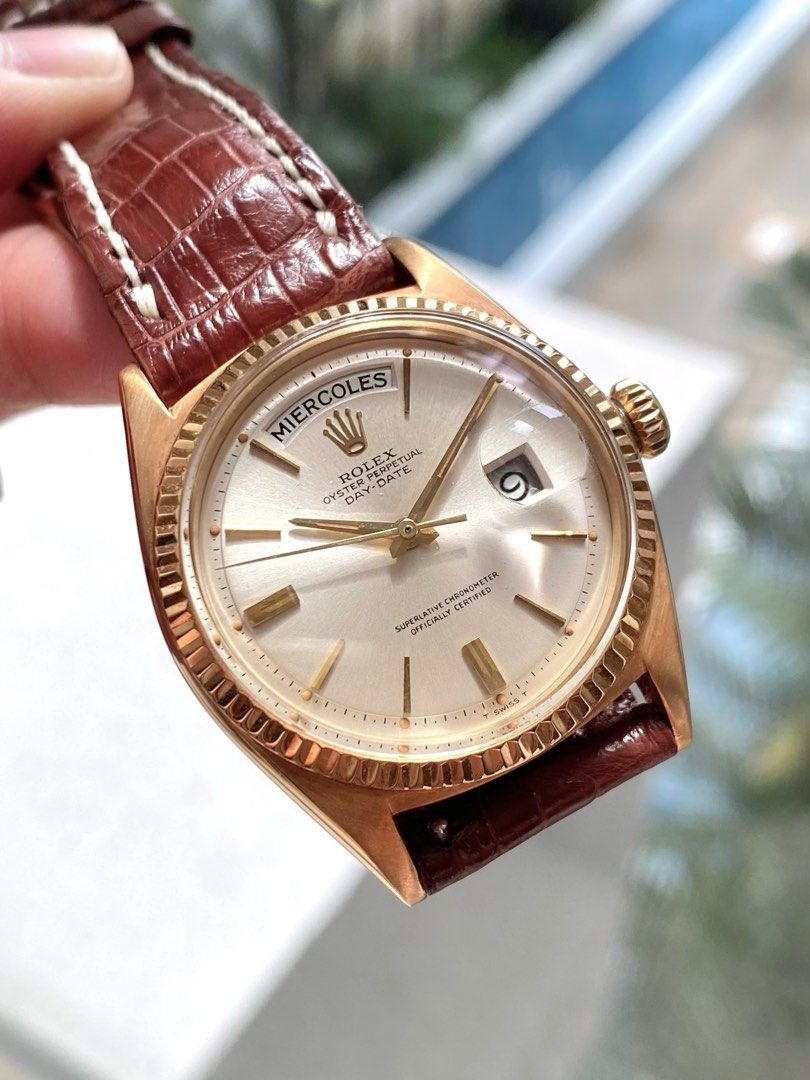 All gold rolex day date sales