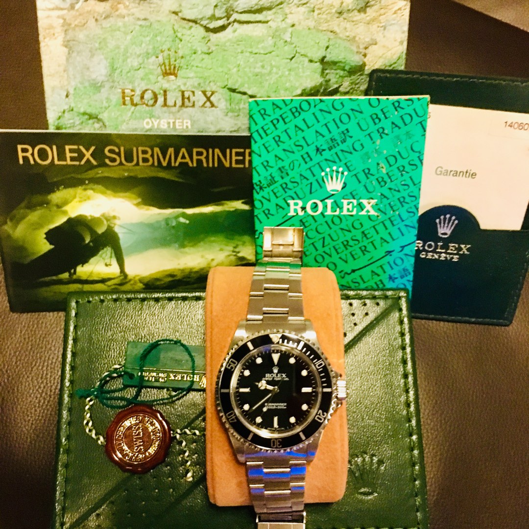 Rolex Submariner 14060M ( 2 Liner), Luxury, Watches on Carousell