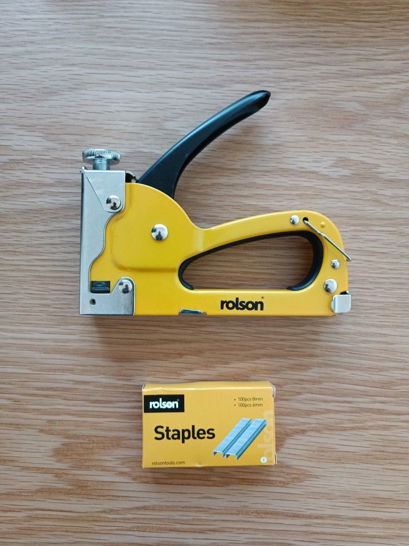 Rolson Stapler Gun, Furniture & Home Living, Home Improvement