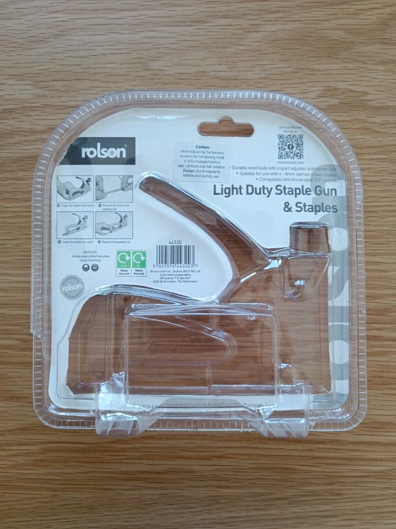 Rolson Stapler Gun, Furniture & Home Living, Home Improvement