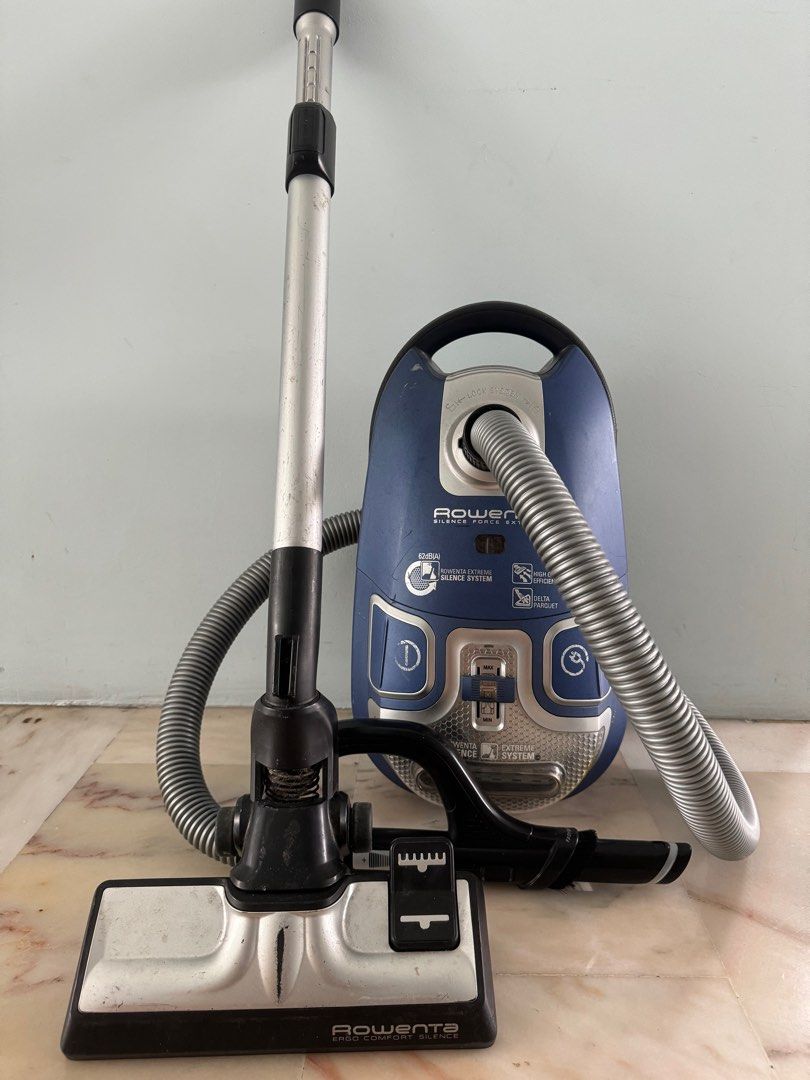 Rowenta Brush Parquet Vacuum Cleaner Power Silence Compact Force