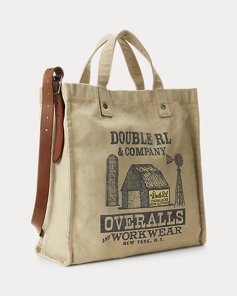 RRL Canvas Tote Women s Fashion Bags Wallets Cross body Bags