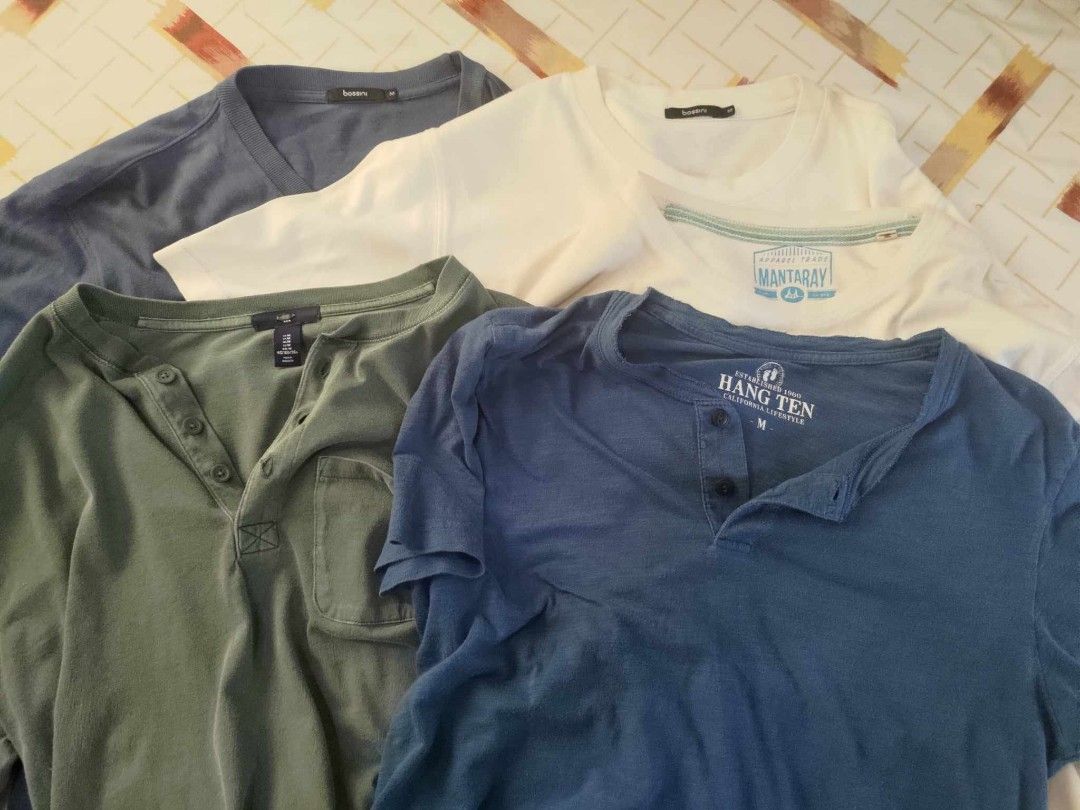 Rush Selling item bundle New Year shirts, pants, bag (Category: Tshirts & Polo Shirts ) located in Quezon City. Submitted by wilhelm1990 (Listing ID 1275690376, Image 3). Description: Selling bundle, bag and clothes All items branded. *2 pants 34 and 33 sizes. *1 long sleeves medium. *4 short sleeve shirts medium. *second hand backpack to store the clothes still usable. if need be will add shirts upon request as I am clearing out my cabinet. I th
