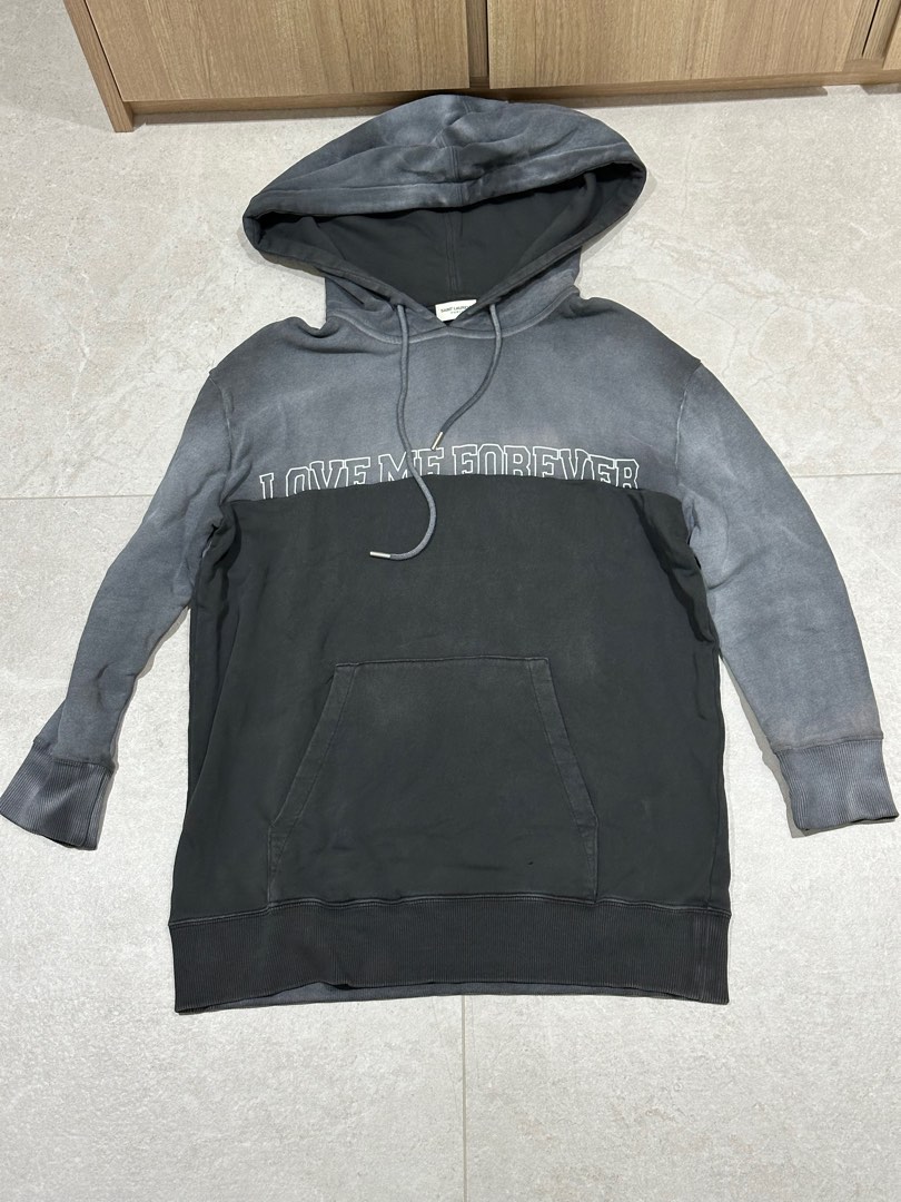 Saint laurent love me forever hoodie sales