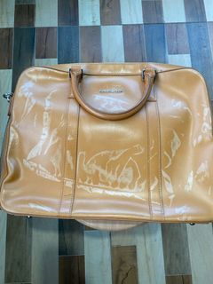 Samsonite Tan Briefcase Bag with issue