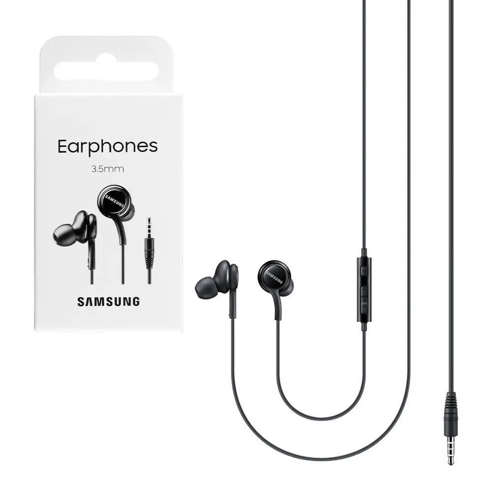 Samsung Authentic 3.5mm Earphones (EO-IA500), Mobile Phones & Gadgets,  Mobile & Gadget Accessories, Other Mobile & Gadget Accessories on Carousell