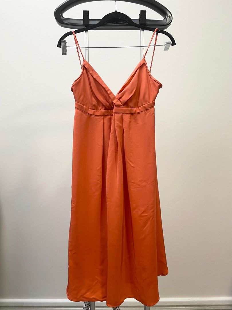 strapless open back dress Scanlan Theodore Cotton Paisley Halter Dress main image 1