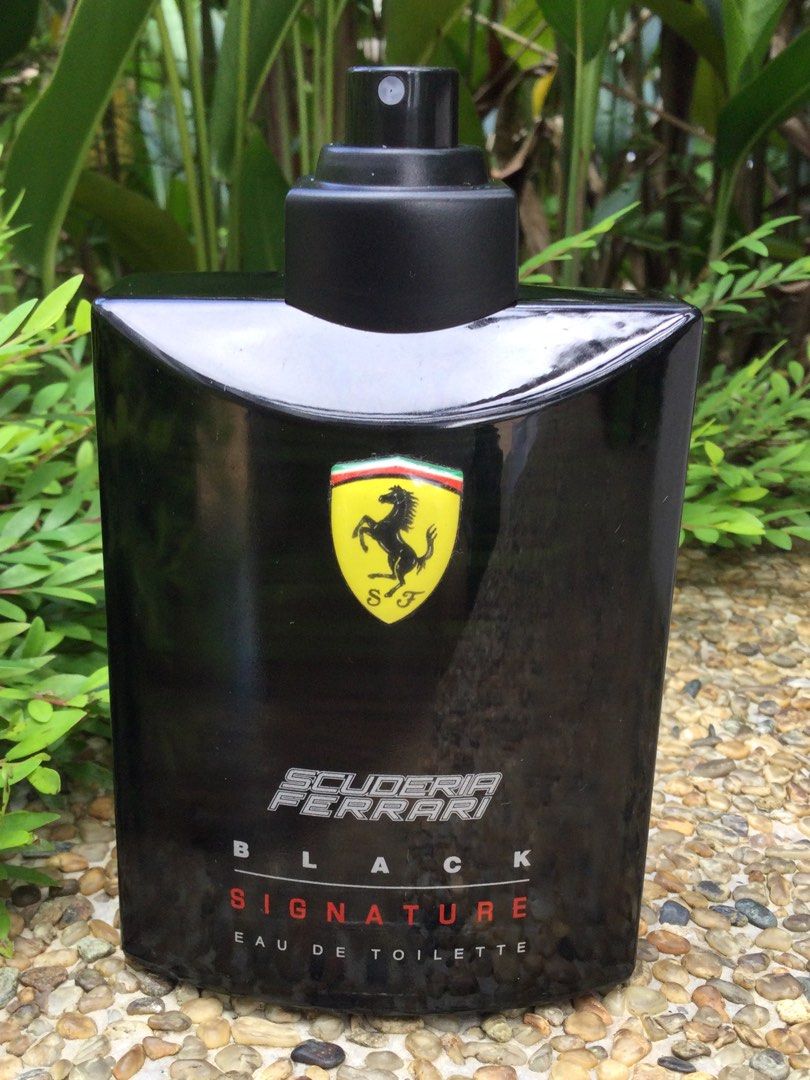 Ferrari black signature perfume store