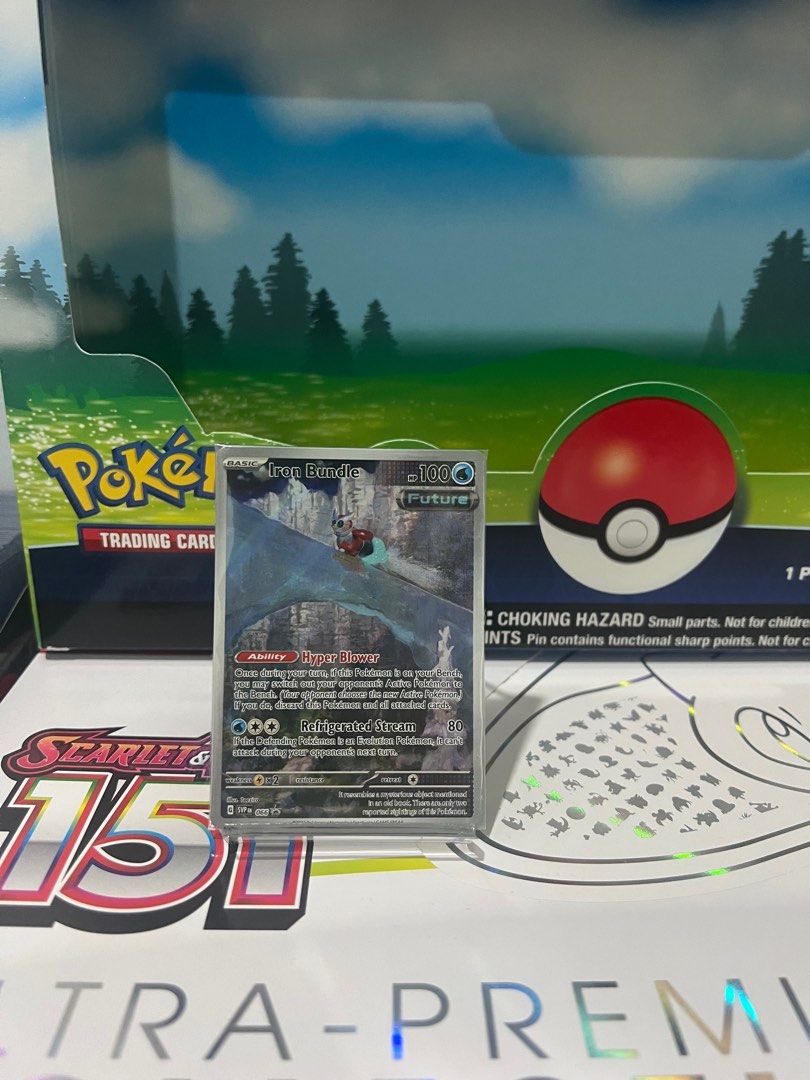 (Sealed) Iron Bundle Illustration Rare Promo SVP066 Pokemon Scarlet