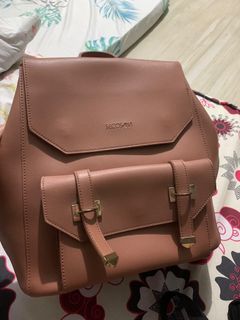 Secosana leather backpack