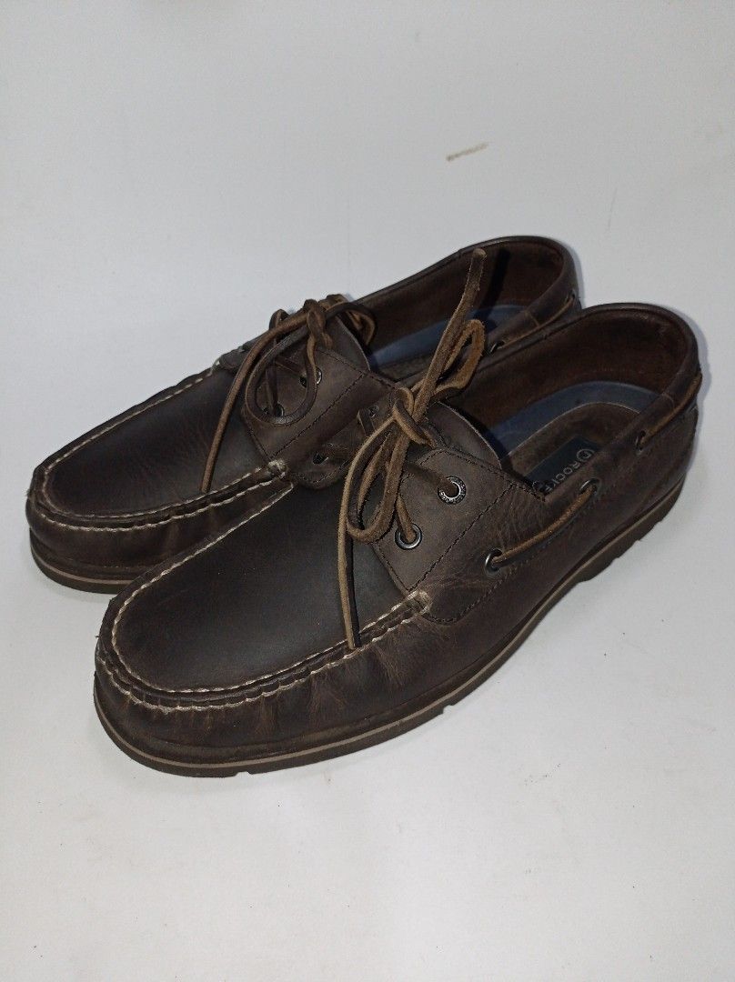 Sepatu Rockport boat shoes, Fesyen Pria, Sepatu Sepatu Formal di