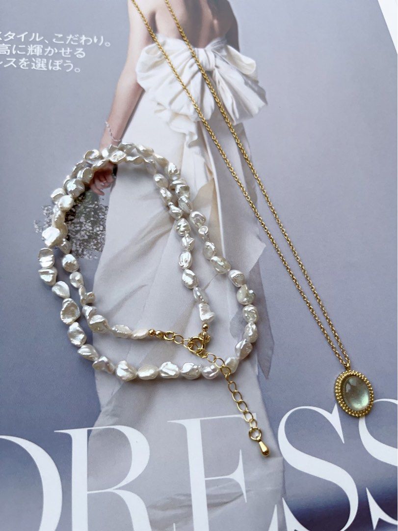 Aesthetic hot sale necklace set