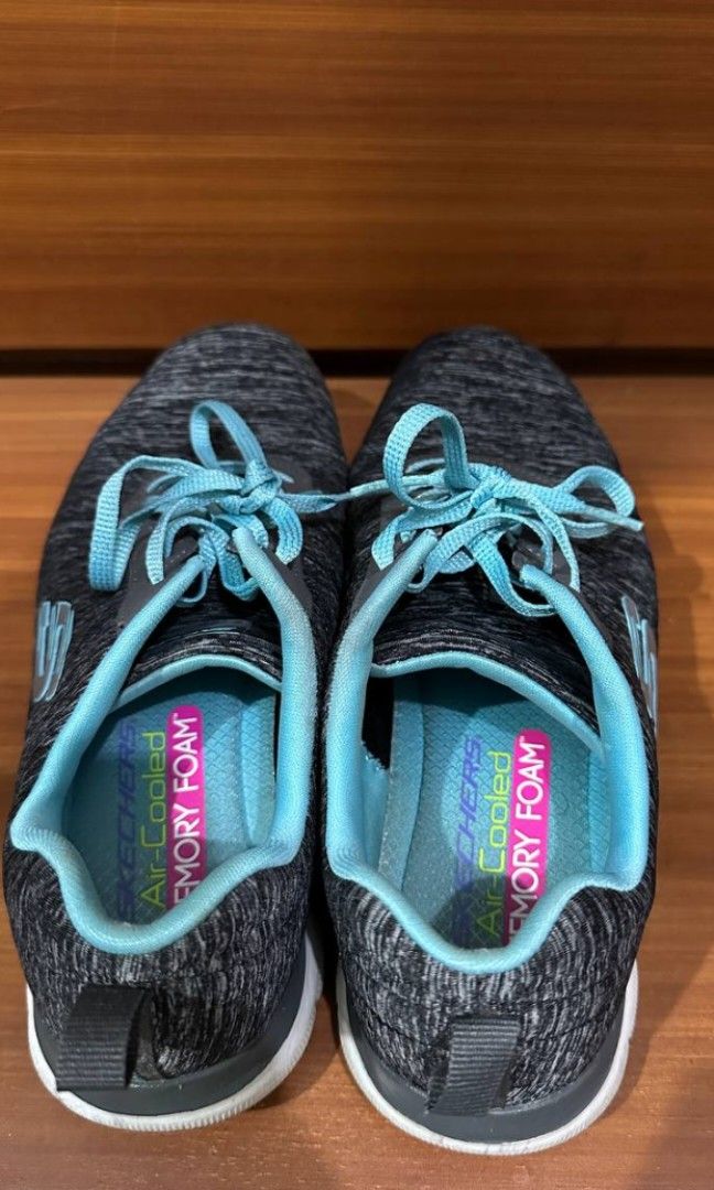 Skechers air cooled memory 2025 foam womens dual lite