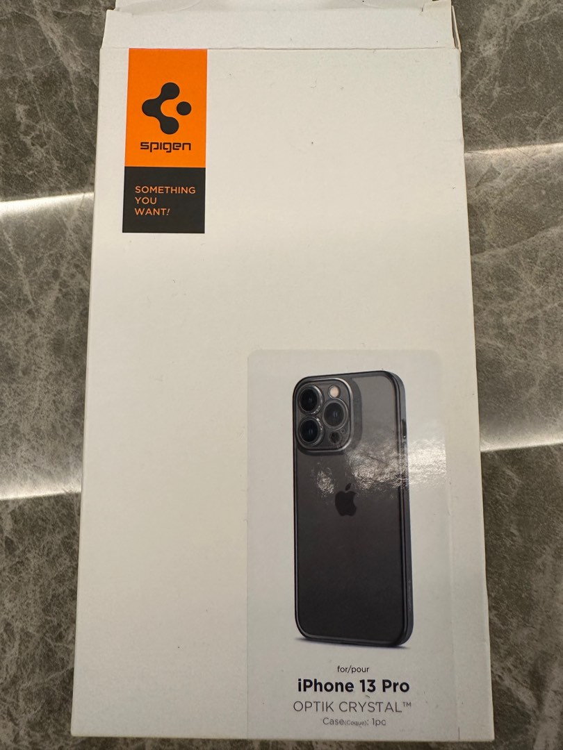 Spigen iPhone 13 Pro Optik Crystal Case, Mobile Phones & Gadgets
