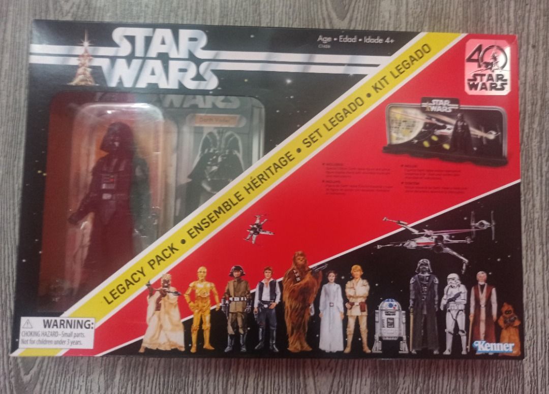 Star Wars The Black Series 40th Anniversary Legacy Pack Darth