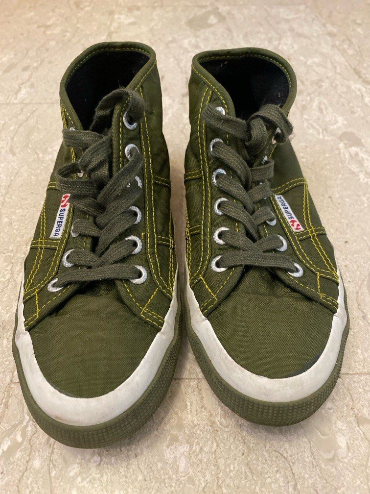 Superga 2754 olive discount