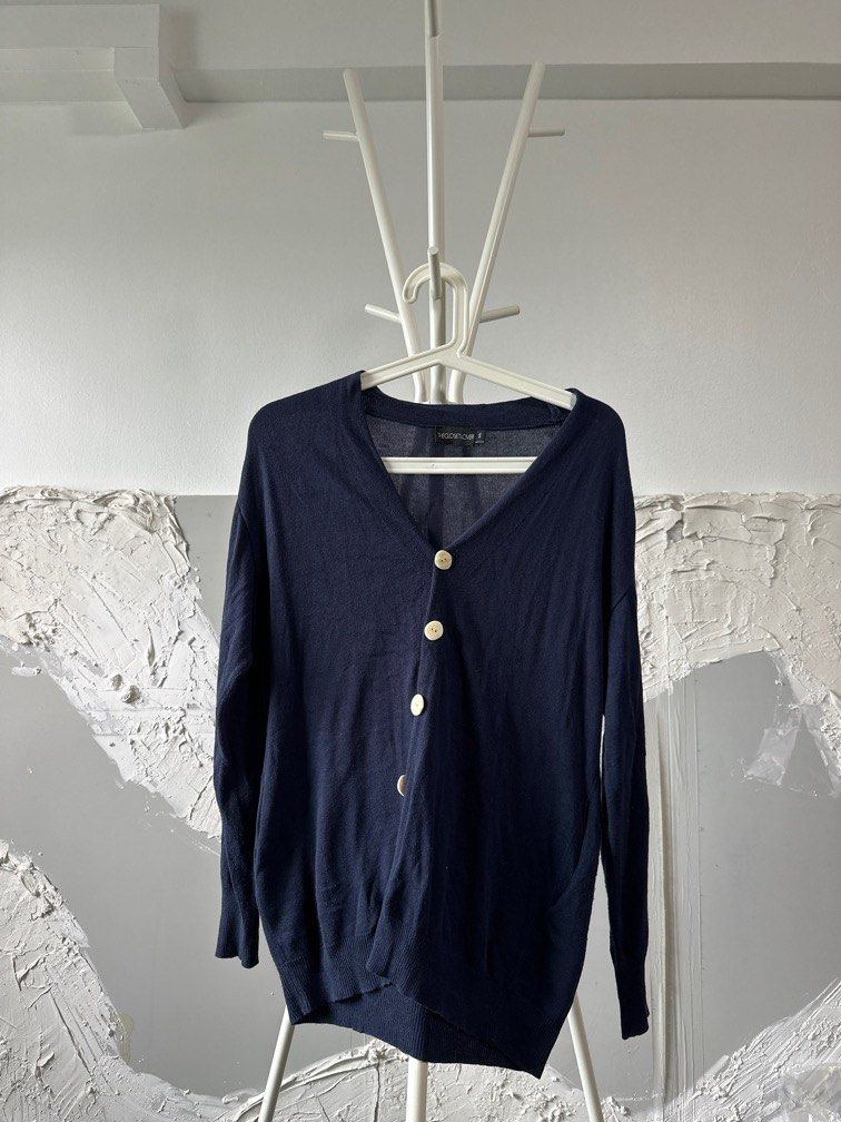TCL Navy blue Cardigan Long