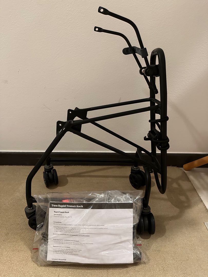 Rapid new arrivals transit rack