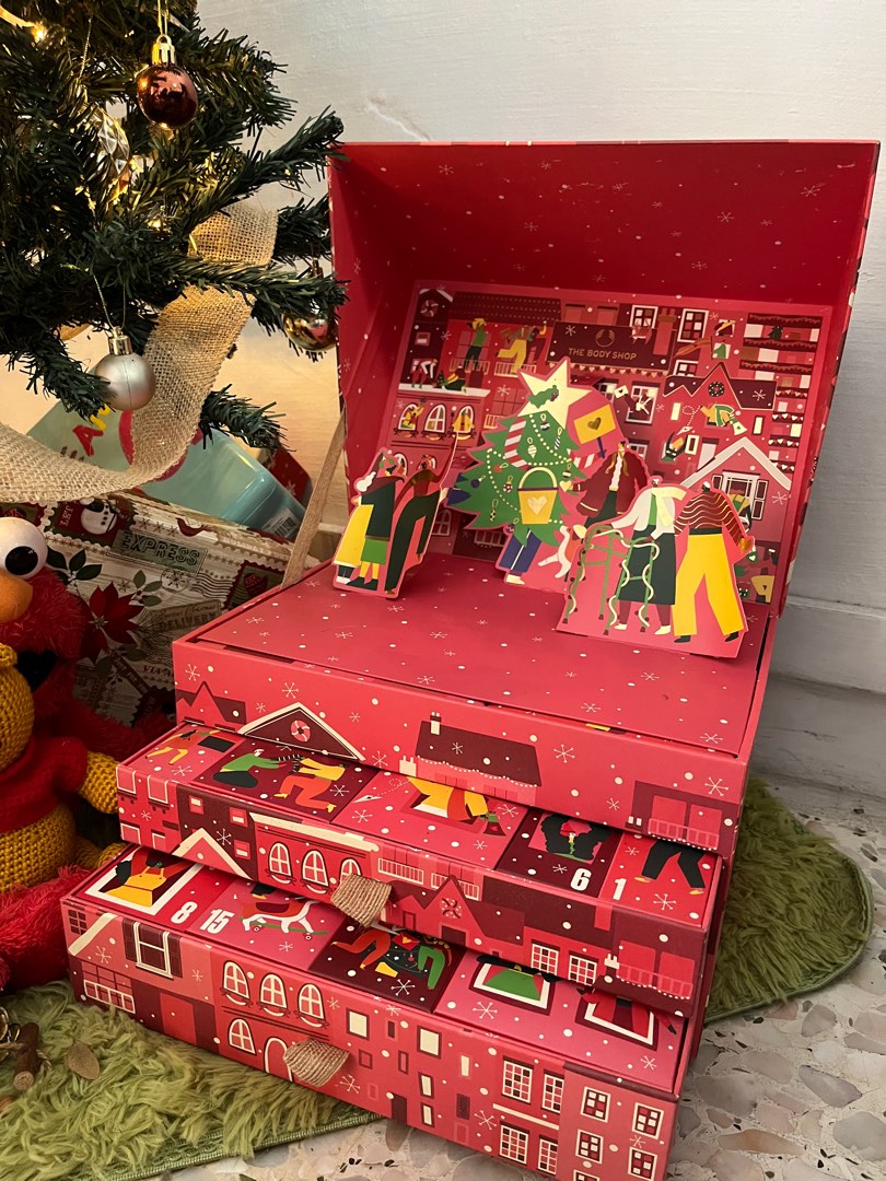 The Body Shop Christmas Box, Hobbies & Toys, Toys & Games on Carousell
