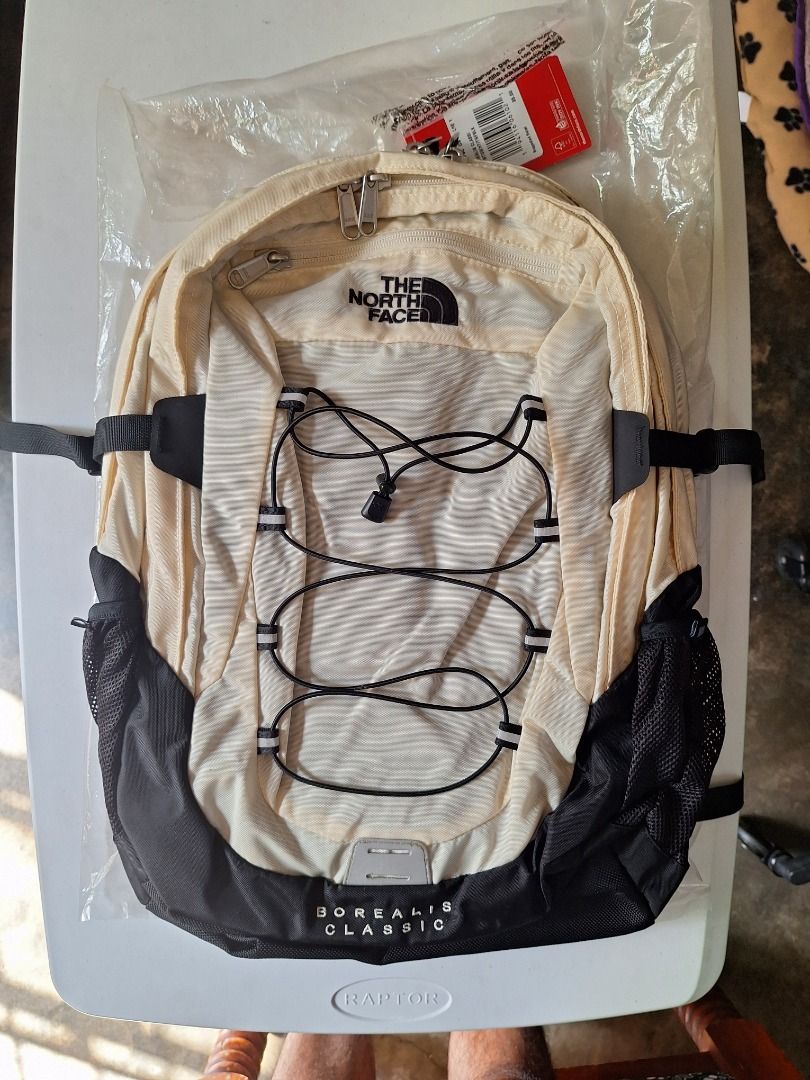 The north face white and black borealis classic backpack shop