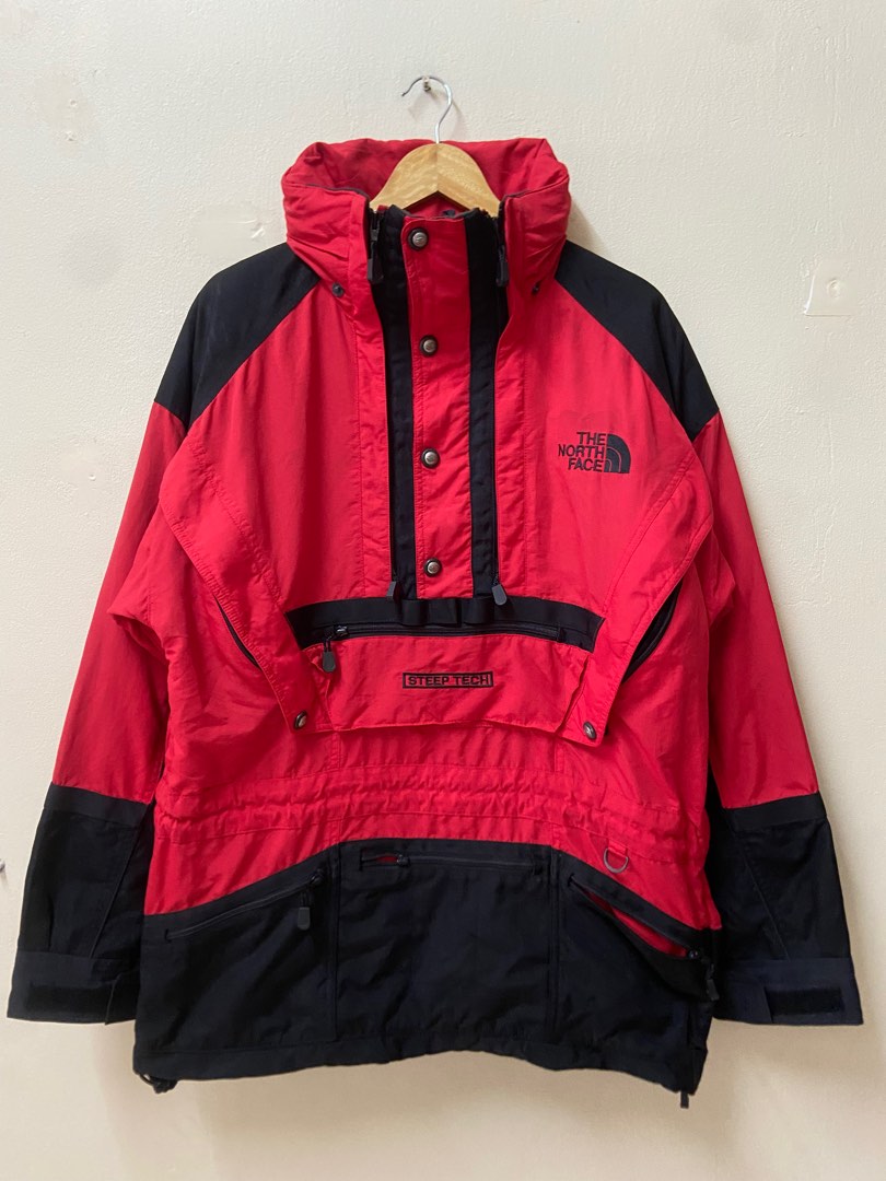 North face online steep tech red