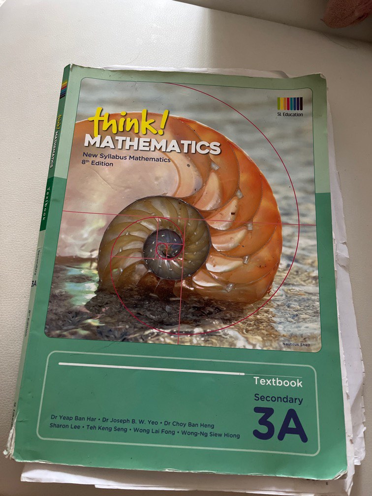 think mathematics textbook 3A, Hobbies & Toys, Books & Magazines ...