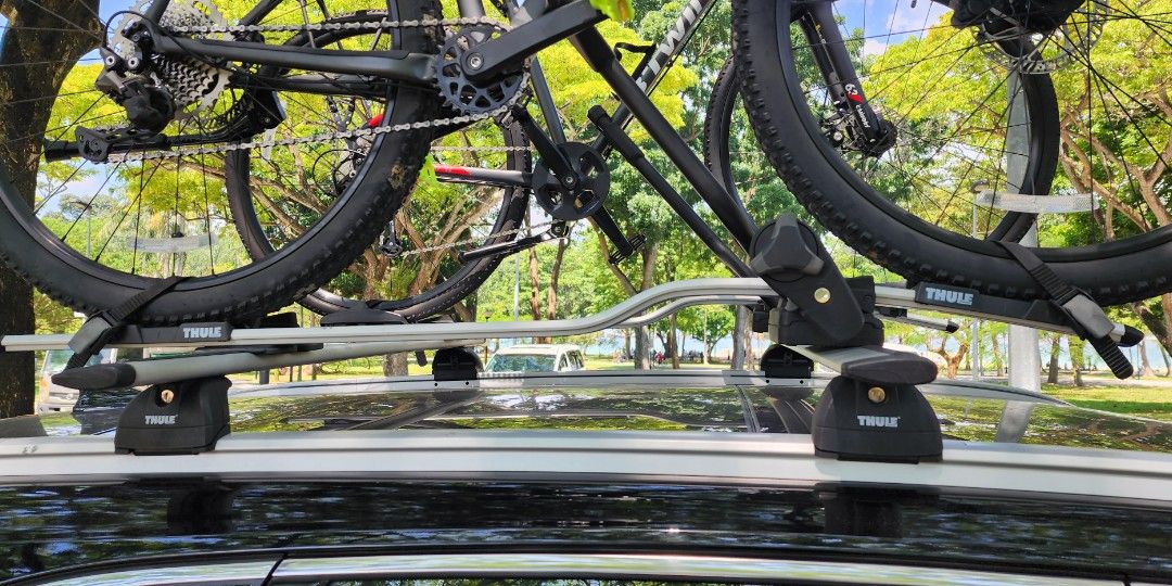 Thule bike roof deals rack for sale