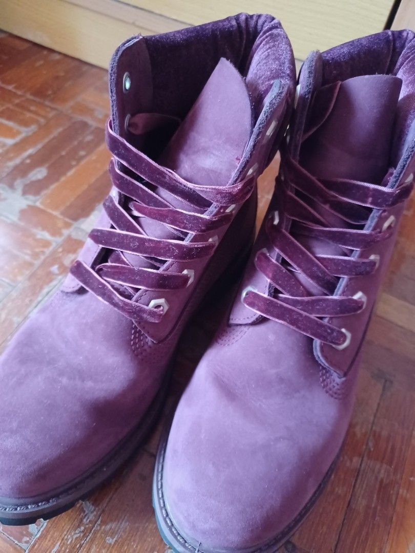 Timberlands Waterproof Velvet Boots