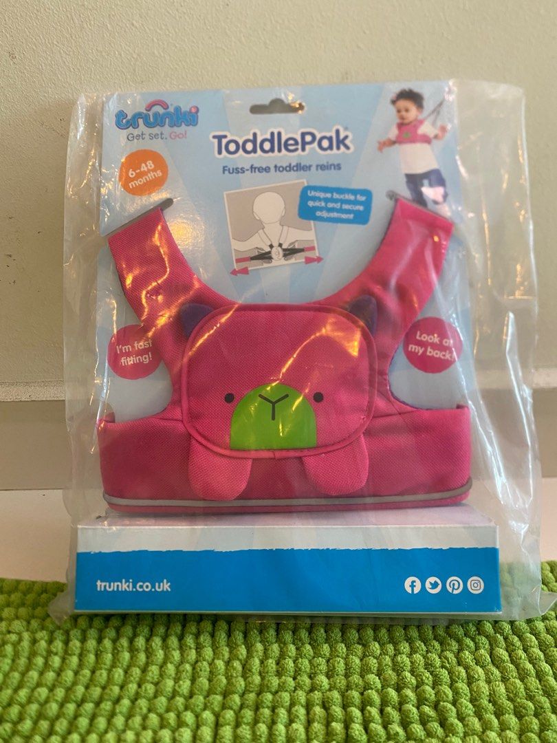 trunki ToddlePak Fuss-free toddler reins, Babies Kids, Going Out