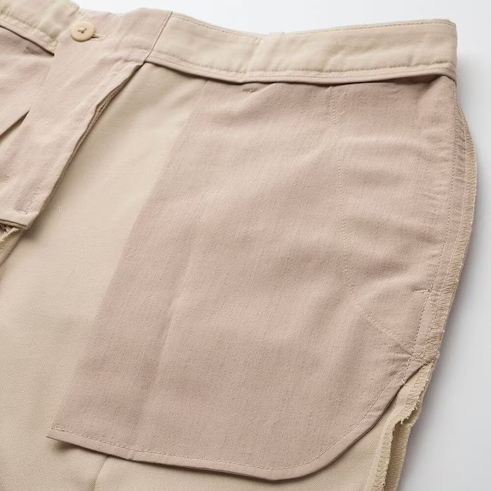 Uniqlo easy care stretch cropped pants outlet